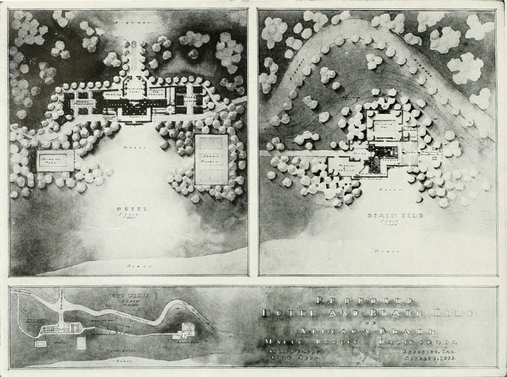 An illustration from Architect and engineer, 1905, leaf 127
