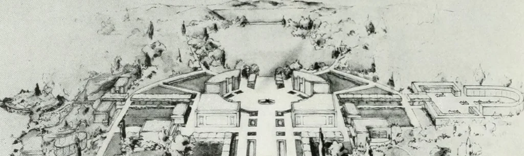 An illustration from Architect and engineer, 1905, leaf 127