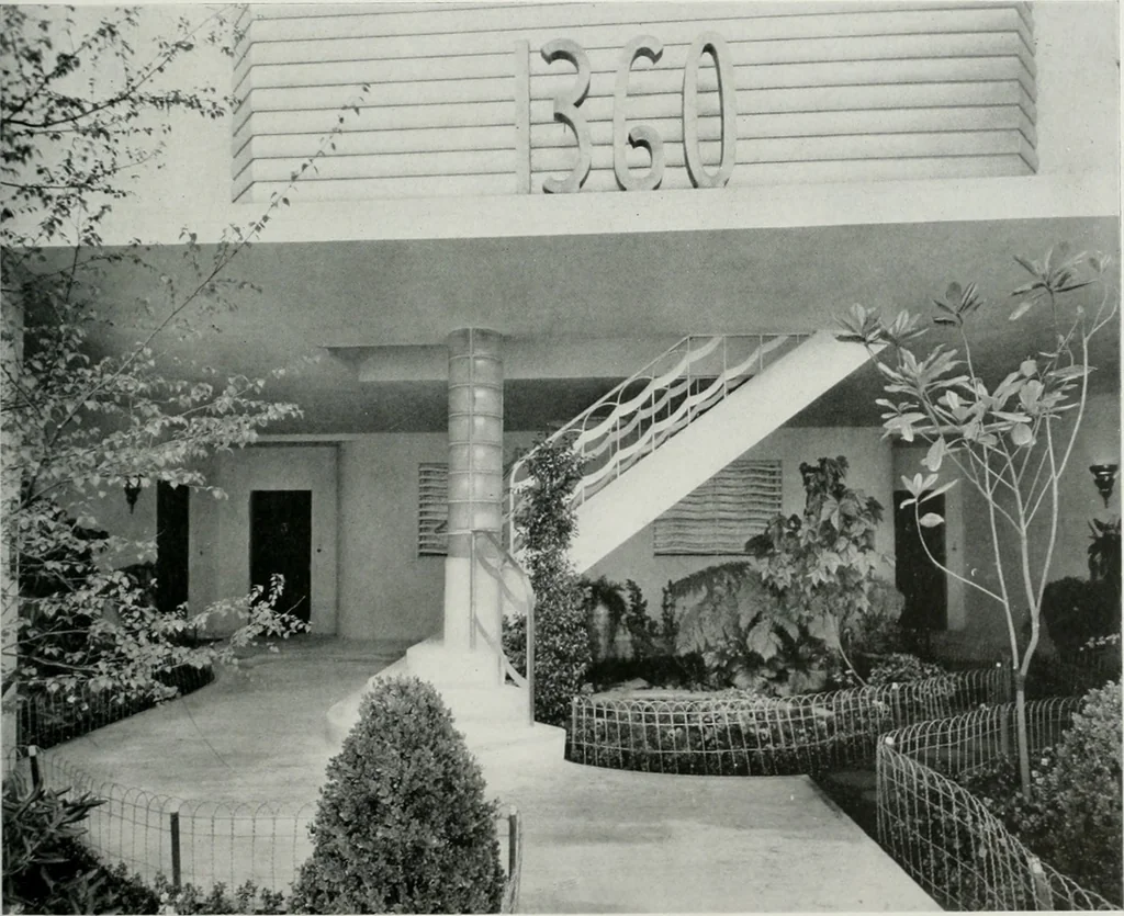An illustration from Architect and engineer, 1905, leaf 178