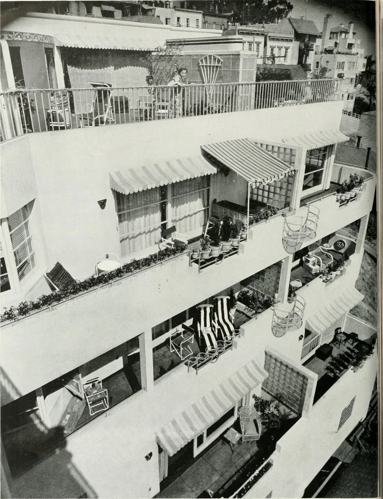 An illustration from Architect and engineer, 1905, leaf 179