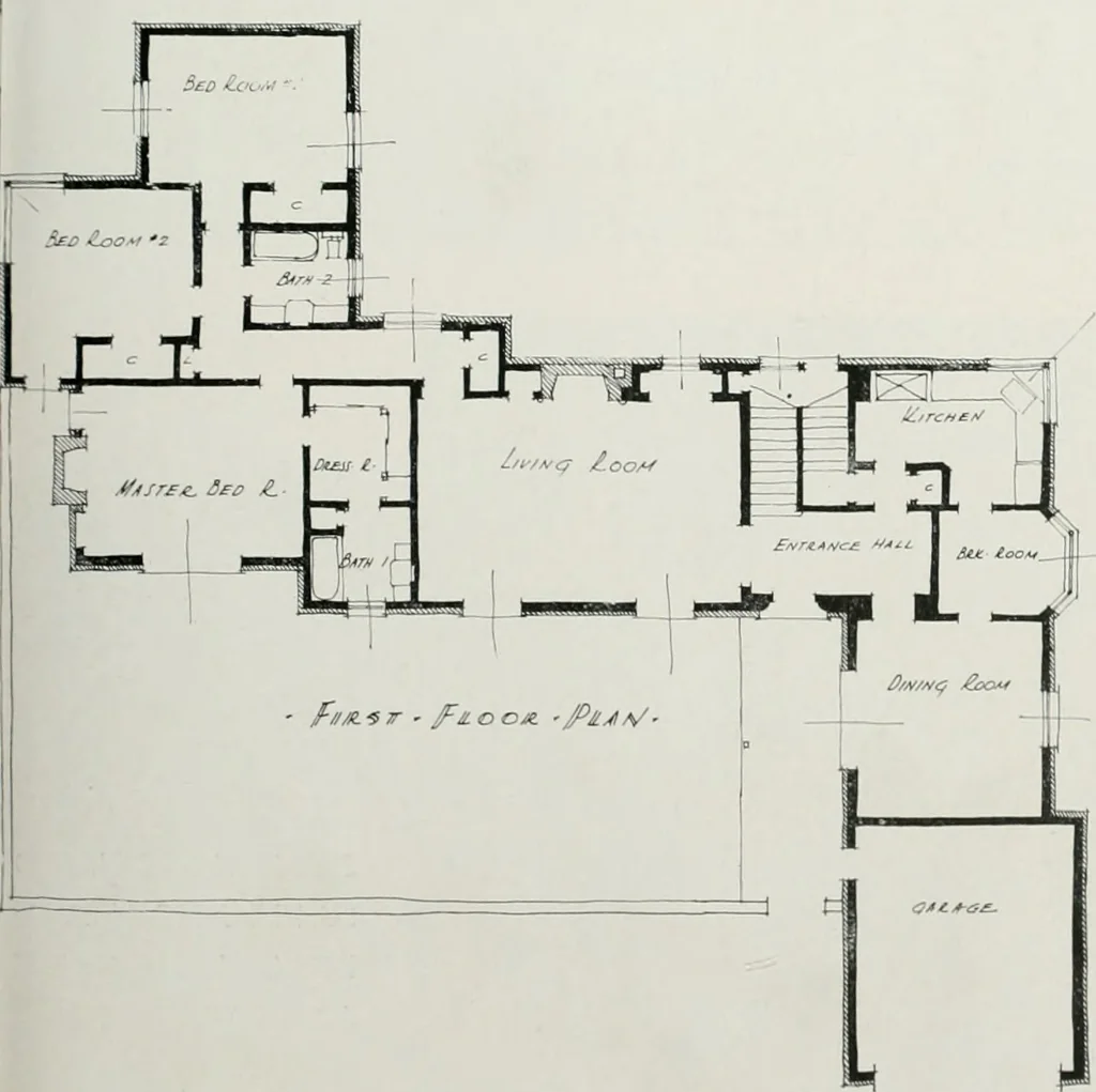 An illustration from Architect and engineer, 1905, leaf 186