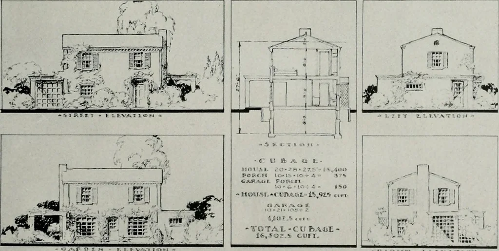 An illustration from Architect and engineer, 1905, leaf 288