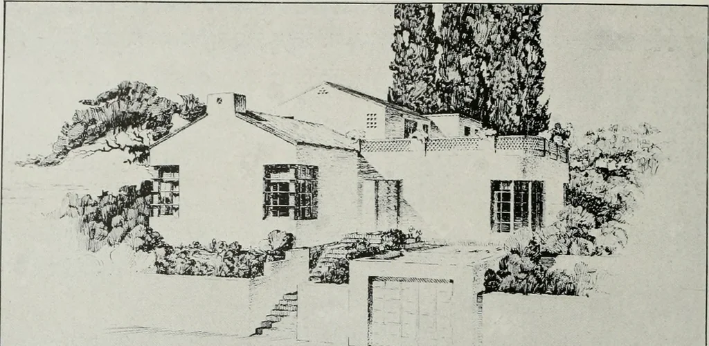 An illustration from Architect and engineer, 1905, leaf 289