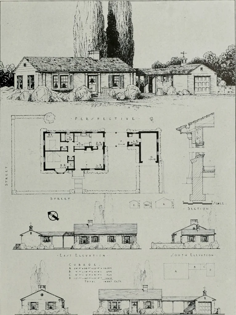 An illustration from Architect and engineer, 1905, leaf 290