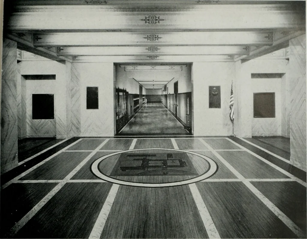 An illustration from Architect and engineer, 1905, leaf 350