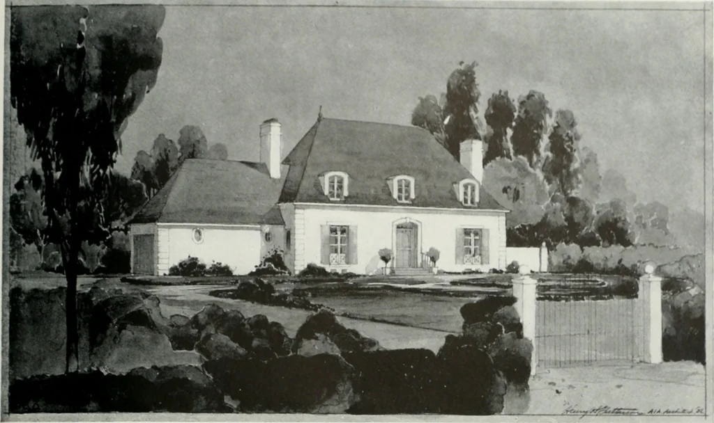 An illustration from Architect and engineer, 1905, leaf 36