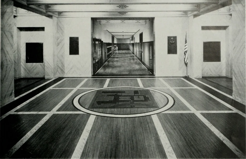 An illustration from Architect and engineer, 1905, leaf 376