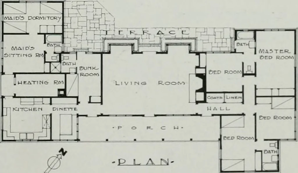 An illustration from Architect and engineer, 1905, leaf 404