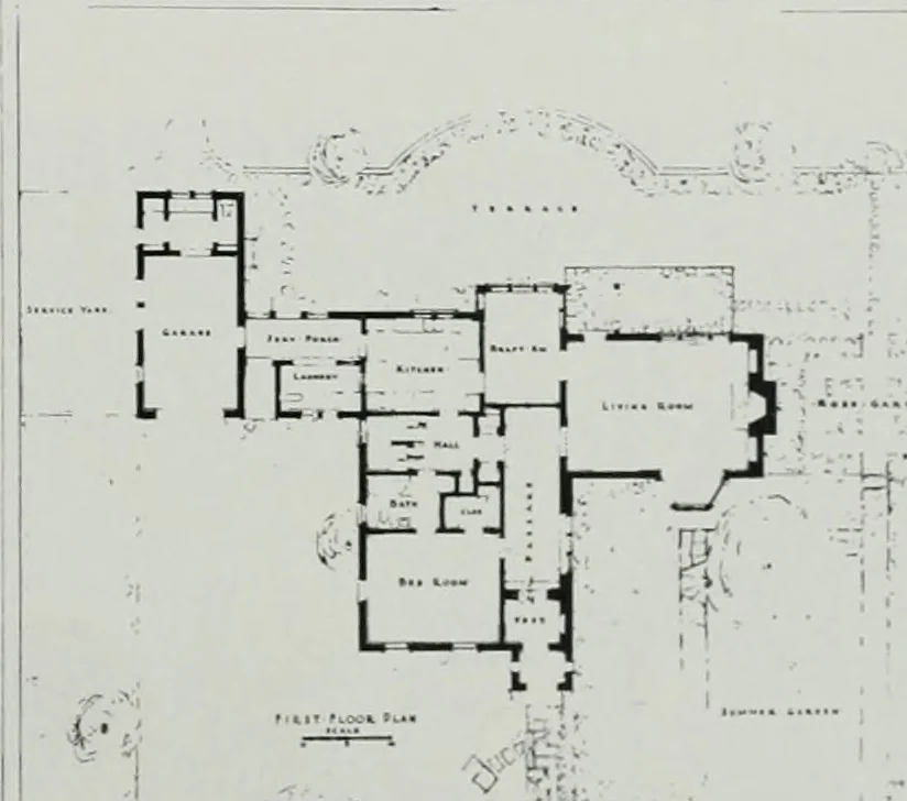 An illustration from Architect and engineer, 1905, leaf 406