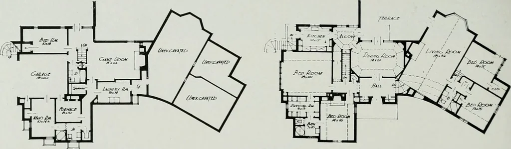 An illustration from Architect and engineer, 1905, leaf 407