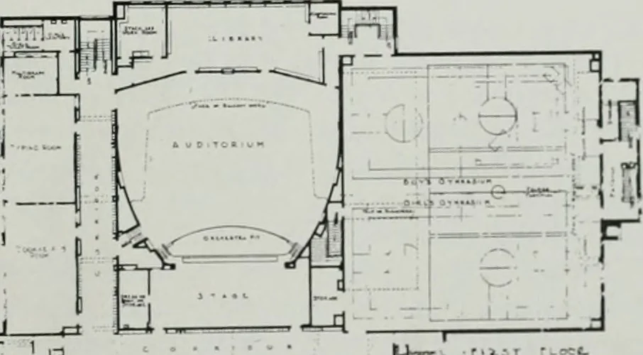 An illustration from Architect and engineer, 1905, leaf 422