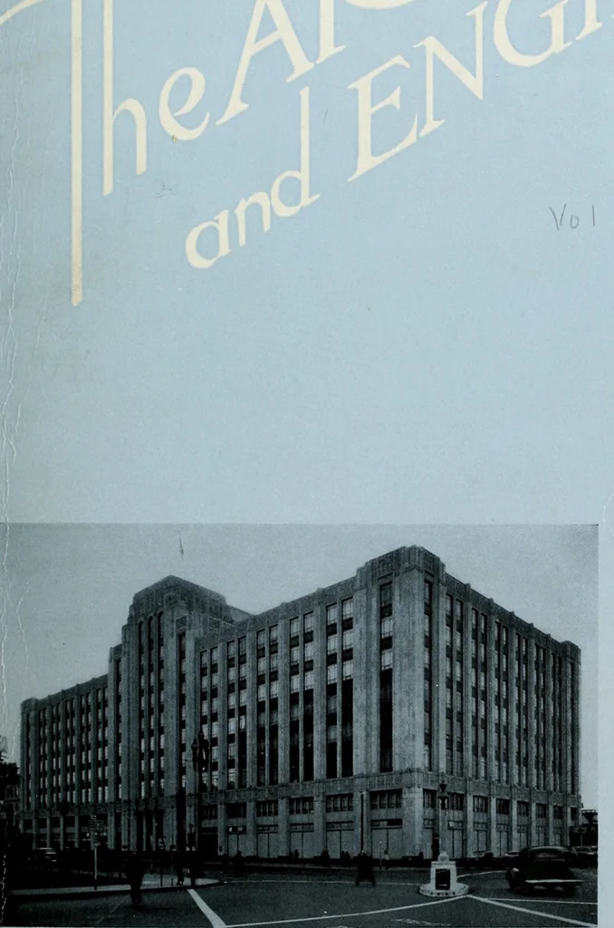 An illustration from Architect and engineer, 1905, leaf 6