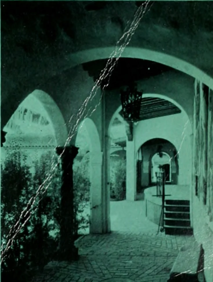 An illustration from Architect and engineer, 1905, leaf 86