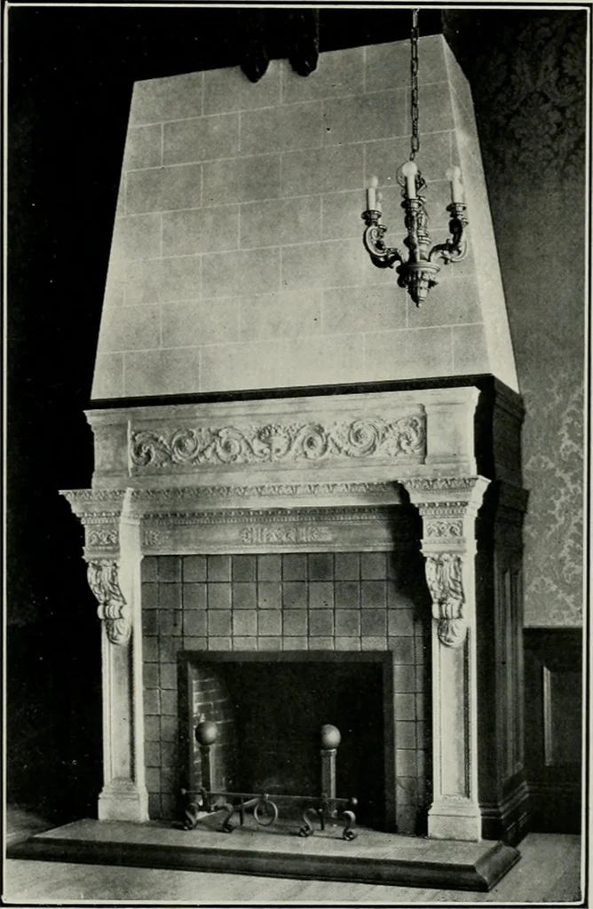 An illustration from The Architect & engineer of California and the Pacific Coast, 1905, leaf 100