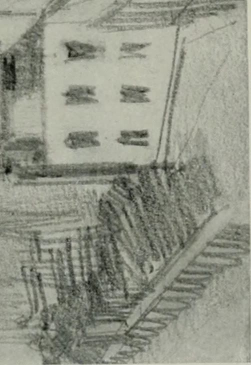 An illustration from The Architect & engineer of California and the Pacific Coast, 1905, leaf 116