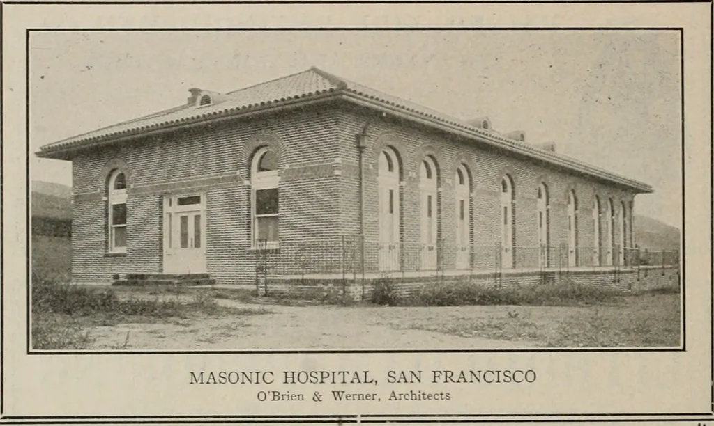 An illustration from The Architect & engineer of California and the Pacific Coast, 1905, leaf 151