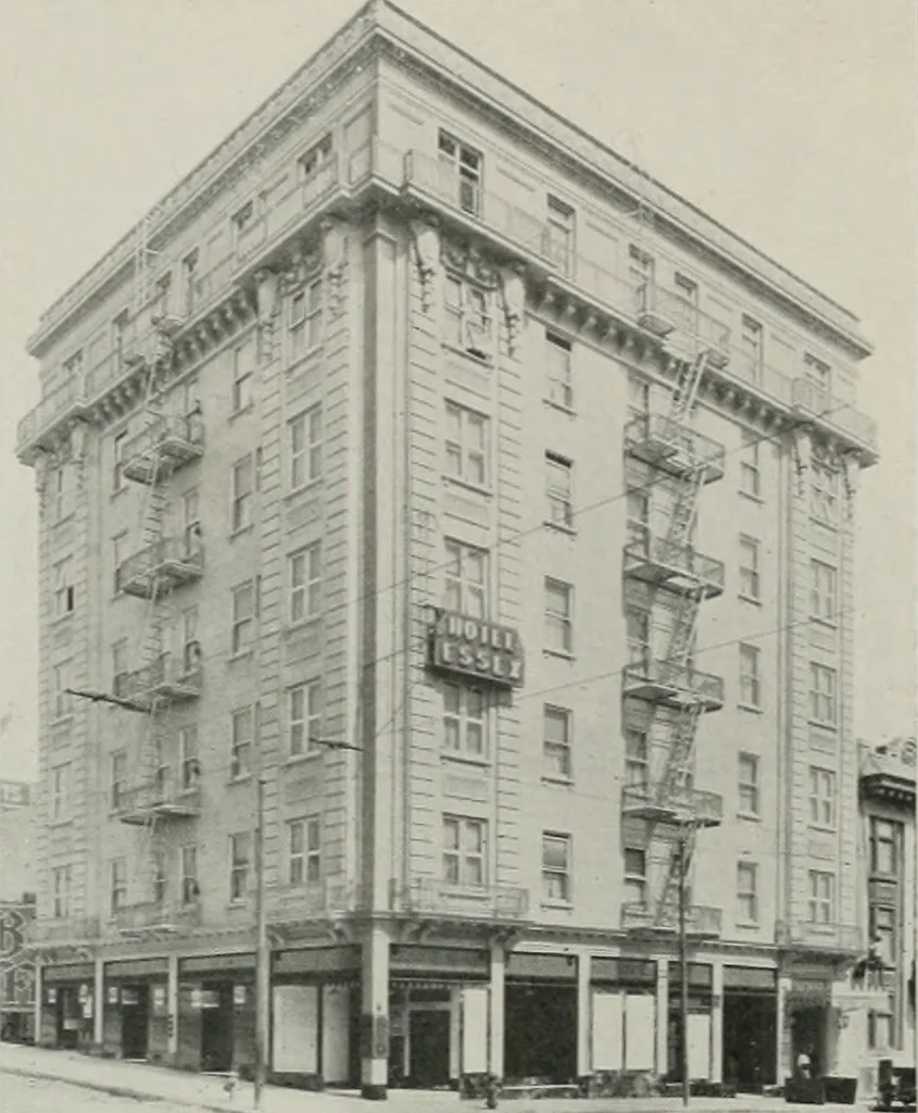 An illustration from The Architect & engineer of California and the Pacific Coast, 1905, leaf 189
