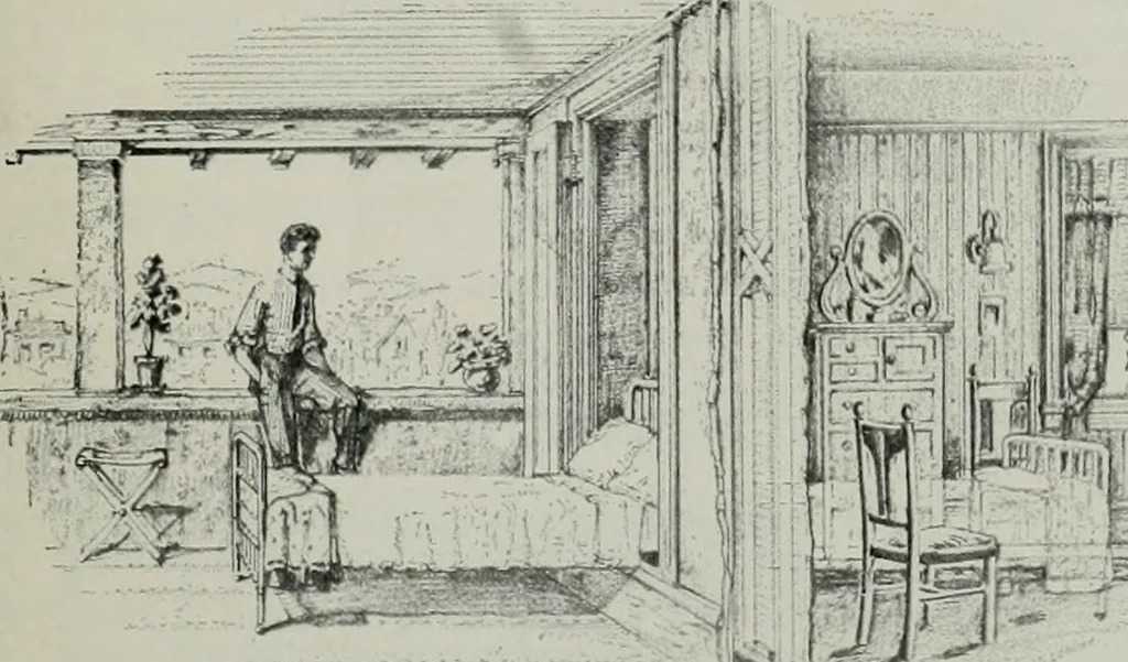 An illustration from The Architect & engineer of California and the Pacific Coast, 1905, leaf 222