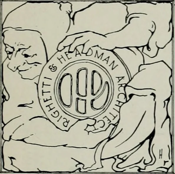 An illustration from The Architect & engineer of California and the Pacific Coast, 1905, leaf 230