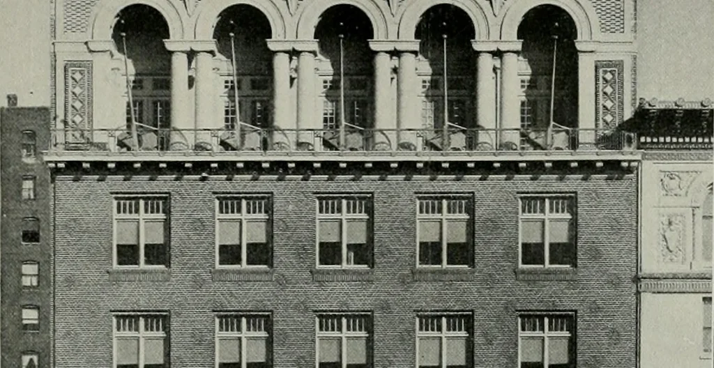 An illustration from The Architect & engineer of California and the Pacific Coast, 1905, leaf 232