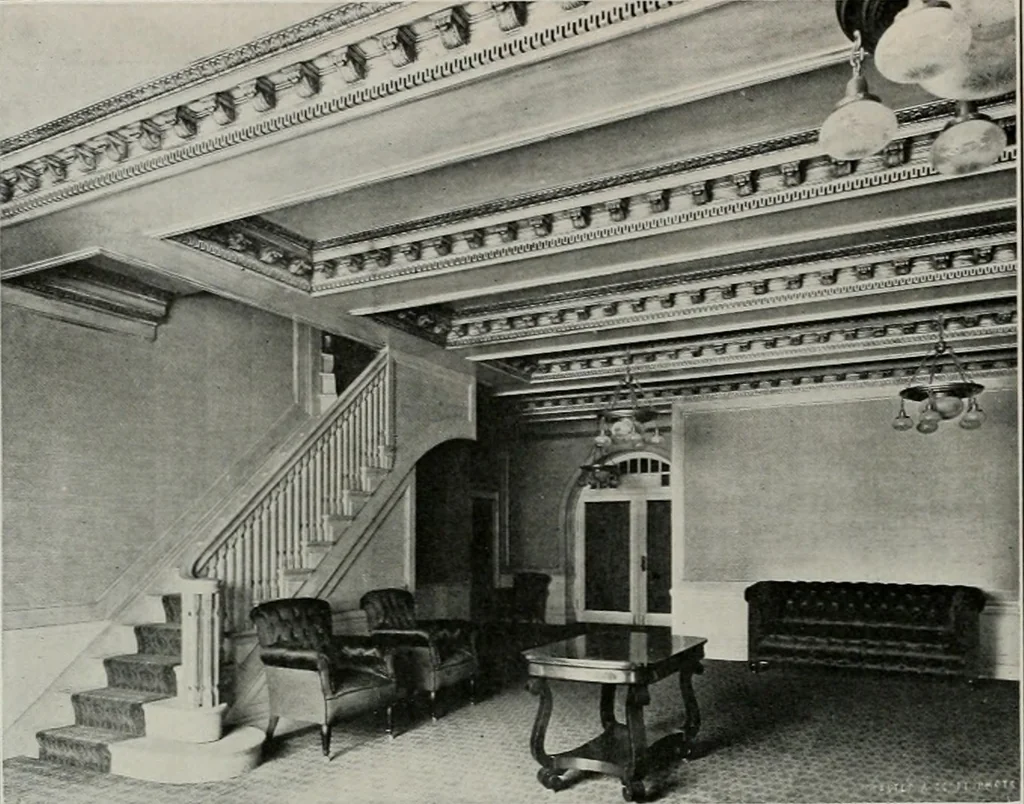 An illustration from The Architect & engineer of California and the Pacific Coast, 1905, leaf 235