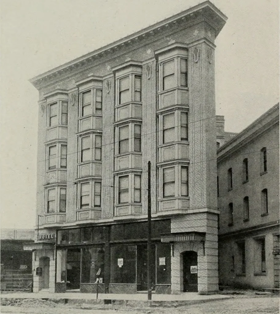 An illustration from The Architect & engineer of California and the Pacific Coast, 1905, leaf 239
