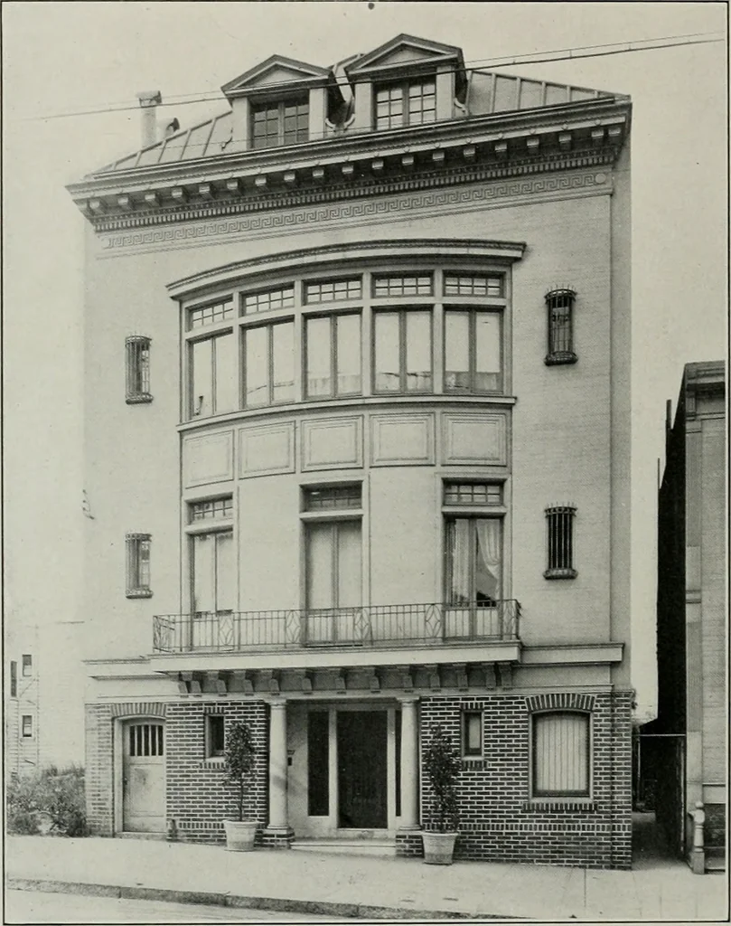 An illustration from The Architect & engineer of California and the Pacific Coast, 1905, leaf 245