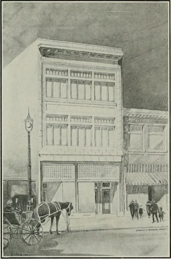 An illustration from The Architect & engineer of California and the Pacific Coast, 1905, leaf 248