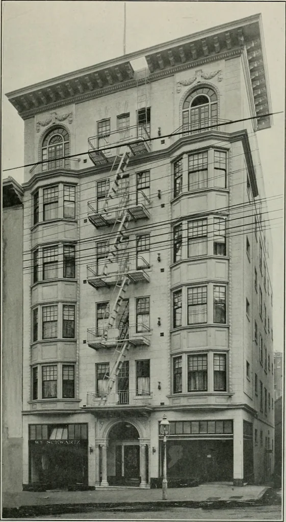 An illustration from The Architect & engineer of California and the Pacific Coast, 1905, leaf 250