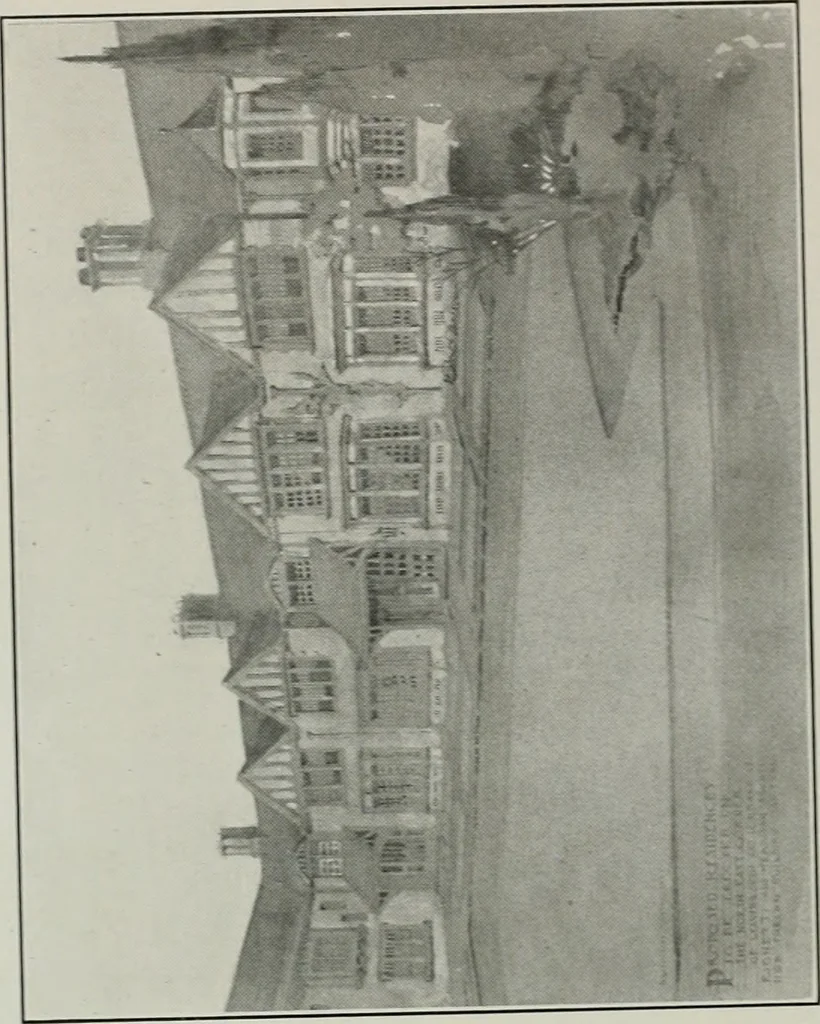 An illustration from The Architect & engineer of California and the Pacific Coast, 1905, leaf 253