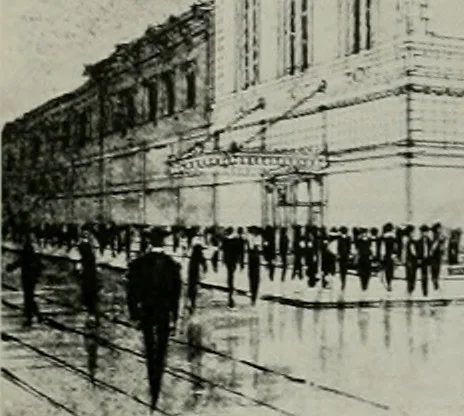 An illustration from The Architect & engineer of California and the Pacific Coast, 1905, leaf 266