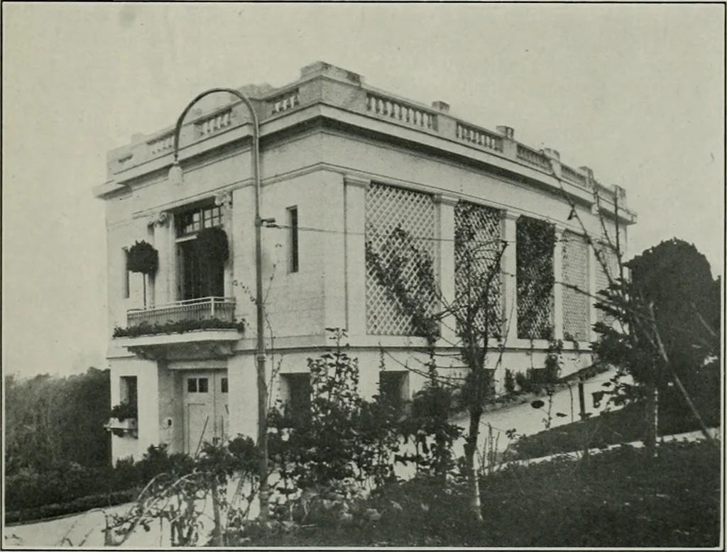 An illustration from The Architect & engineer of California and the Pacific Coast, 1905, leaf 266