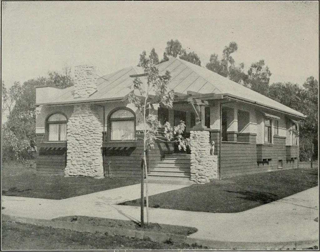 An illustration from The Architect & engineer of California and the Pacific Coast, 1905, leaf 269