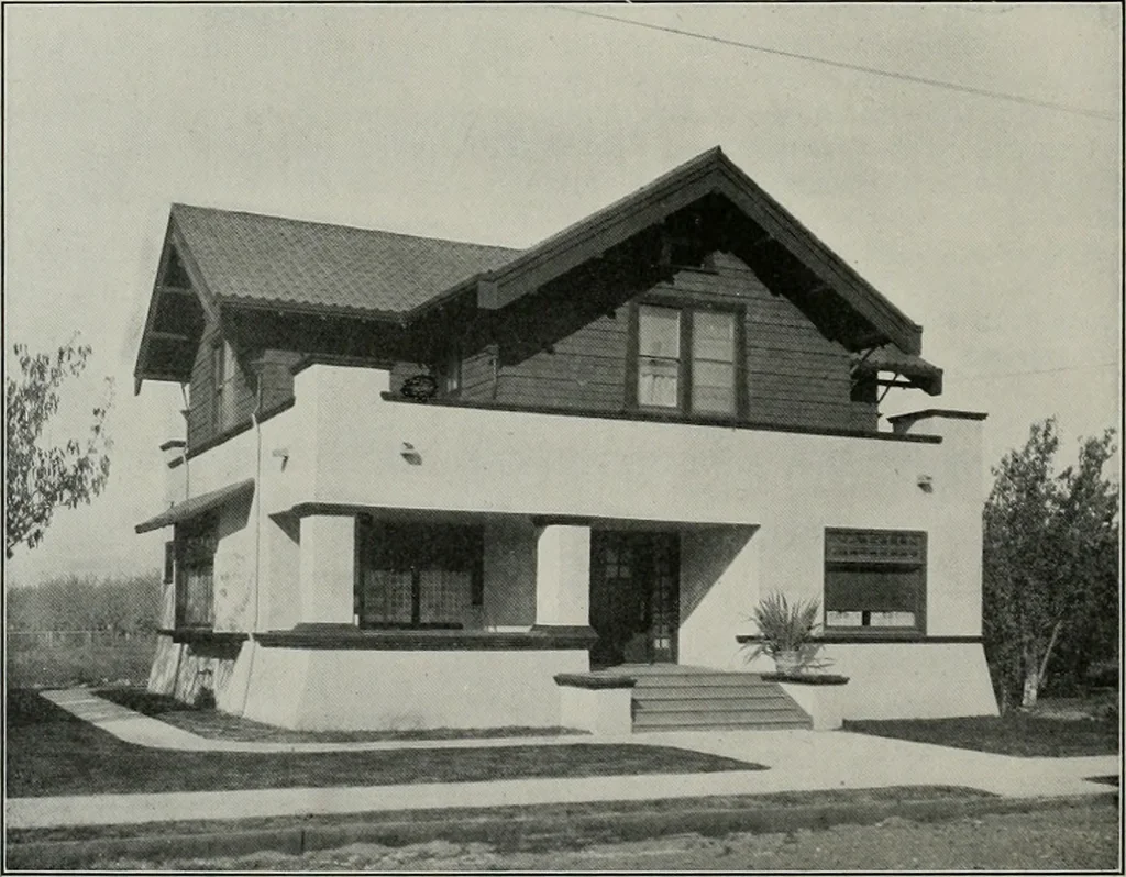 An illustration from The Architect & engineer of California and the Pacific Coast, 1905, leaf 269