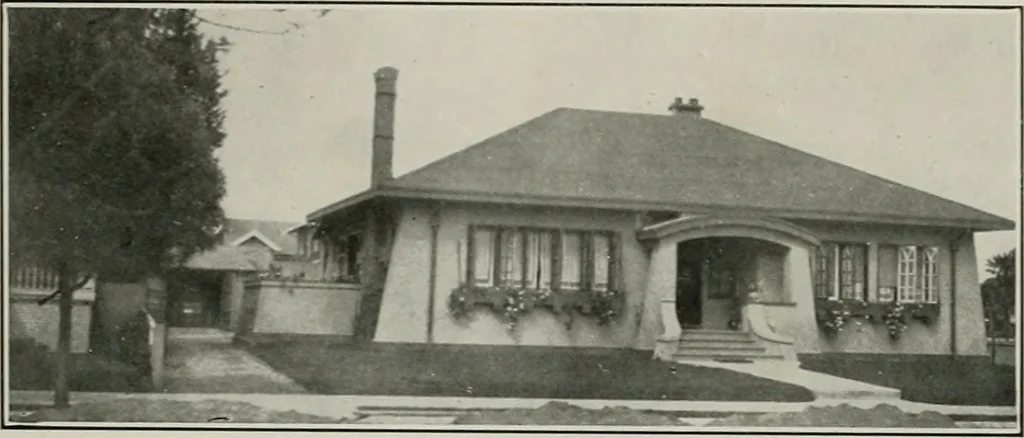 An illustration from The Architect & engineer of California and the Pacific Coast, 1905, leaf 272