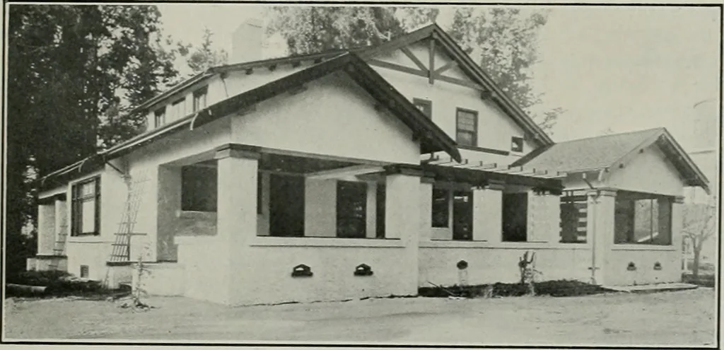 An illustration from The Architect & engineer of California and the Pacific Coast, 1905, leaf 272