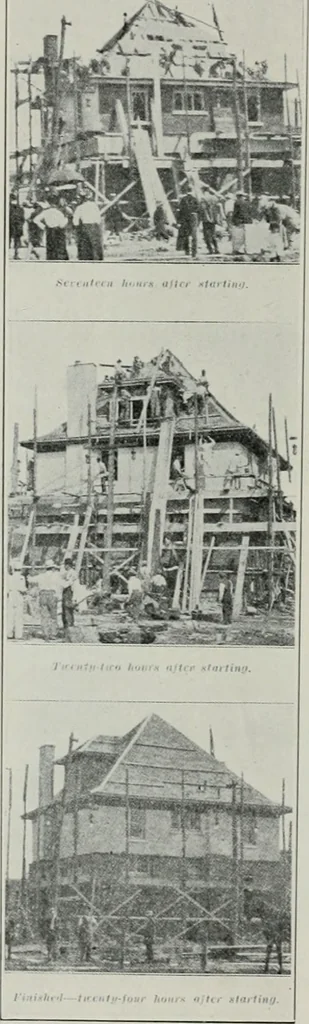 An illustration from The Architect & engineer of California and the Pacific Coast, 1905, leaf 287