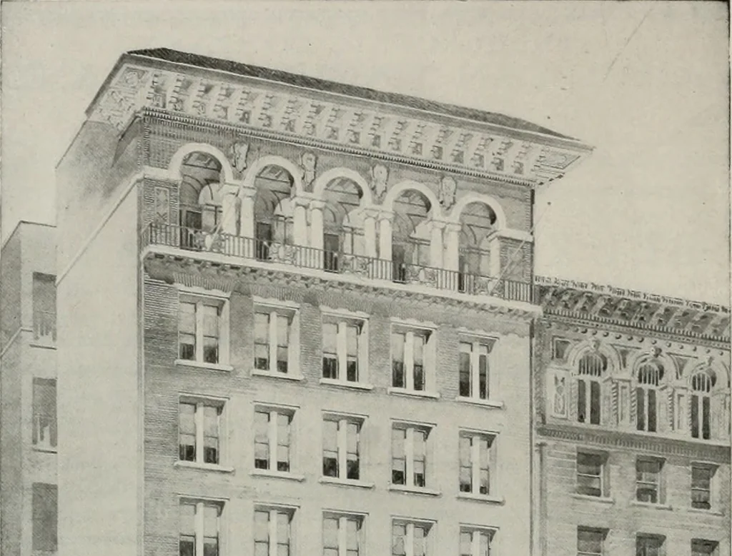 An illustration from The Architect & engineer of California and the Pacific Coast, 1905, leaf 341