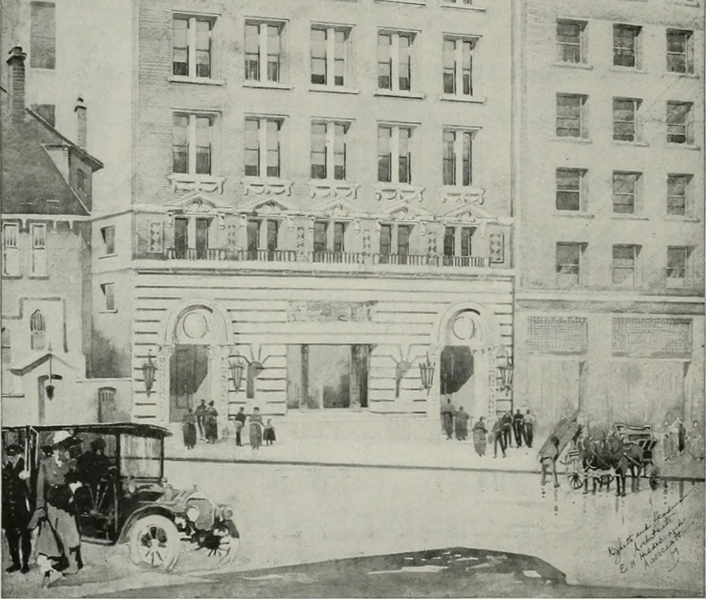 An illustration from The Architect & engineer of California and the Pacific Coast, 1905, leaf 341
