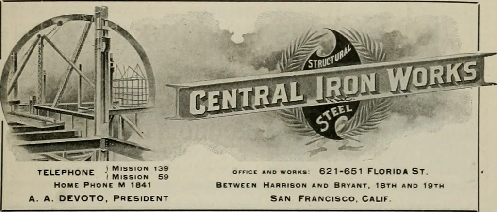 An illustration from The Architect & engineer of California and the Pacific Coast, 1905, leaf 406