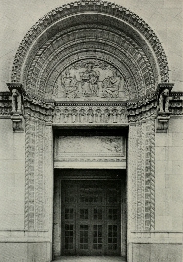An illustration from The Architect & engineer of California and the Pacific Coast, 1905, leaf 411