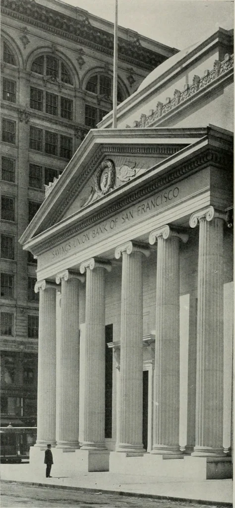 An illustration from The Architect & engineer of California and the Pacific Coast, 1905, leaf 423