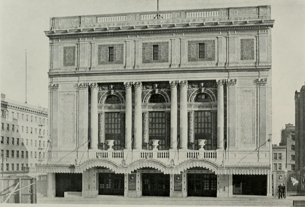 An illustration from The Architect & engineer of California and the Pacific Coast, 1905, leaf 427