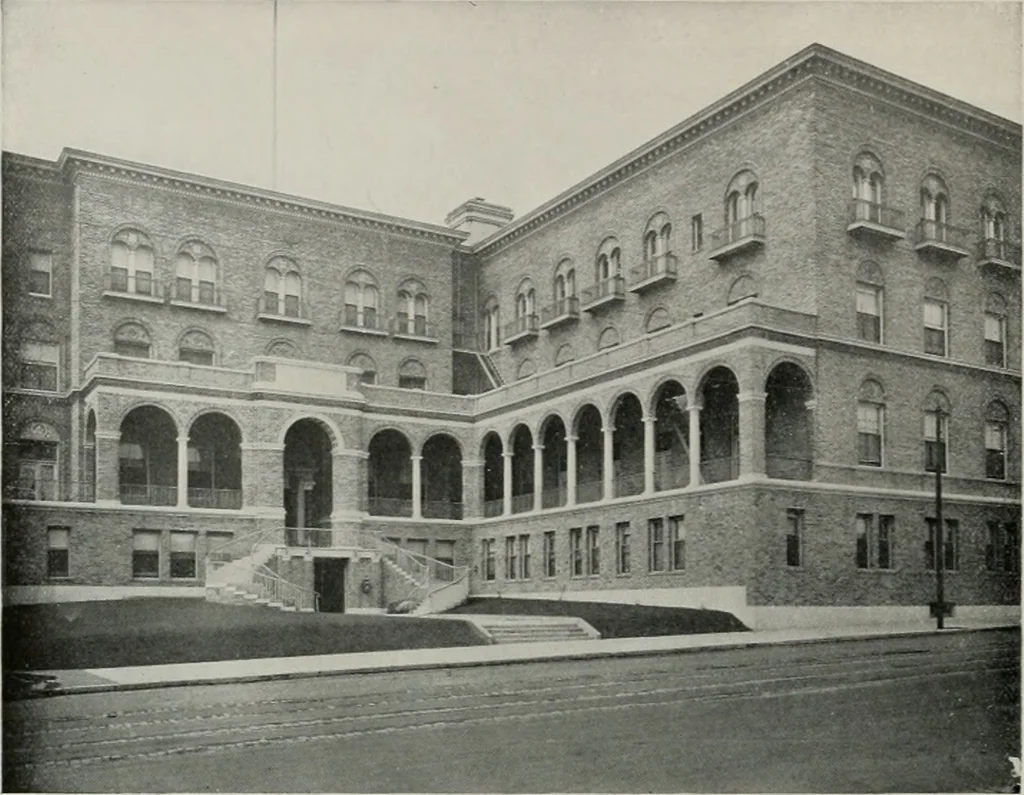 An illustration from The Architect & engineer of California and the Pacific Coast, 1905, leaf 429