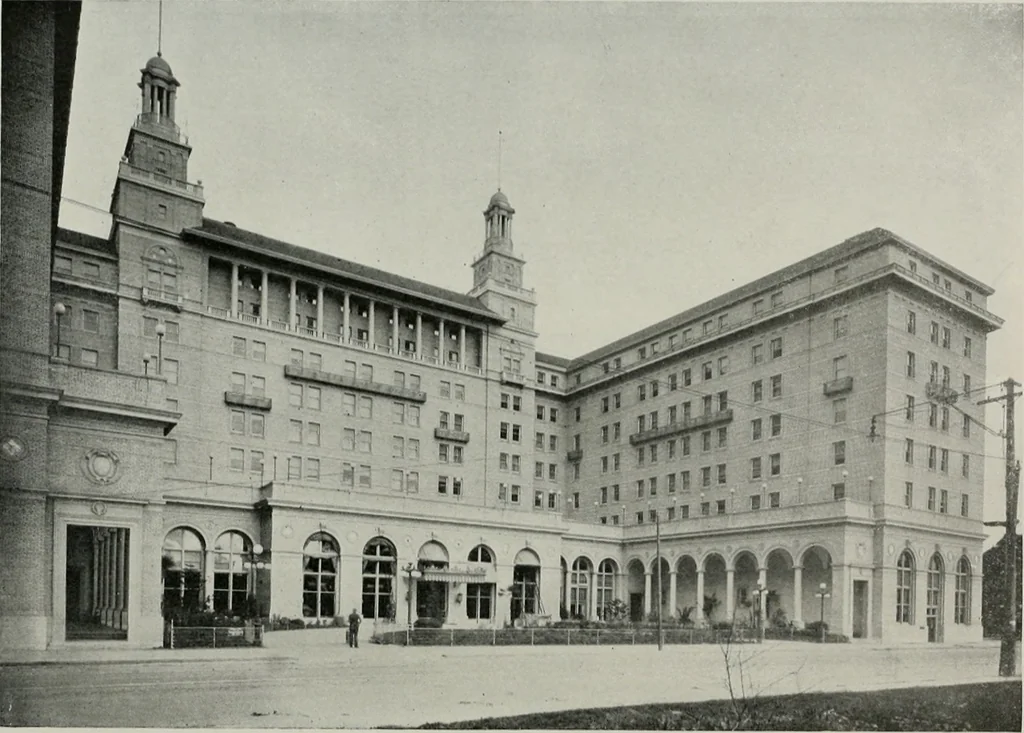 An illustration from The Architect & engineer of California and the Pacific Coast, 1905, leaf 431