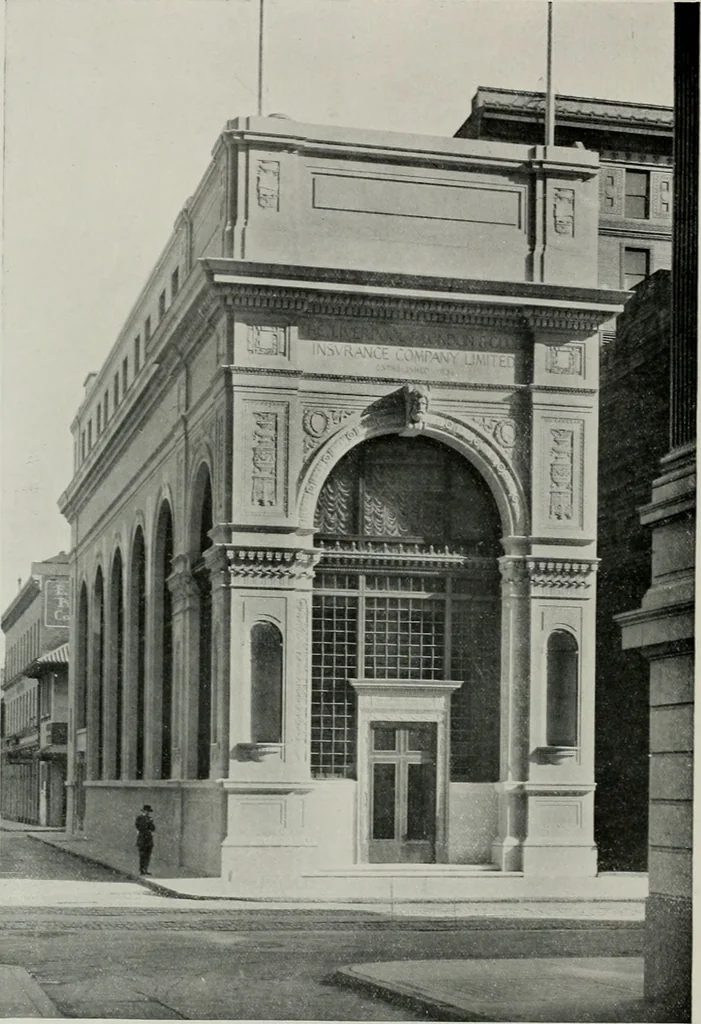 An illustration from The Architect & engineer of California and the Pacific Coast, 1905, leaf 437