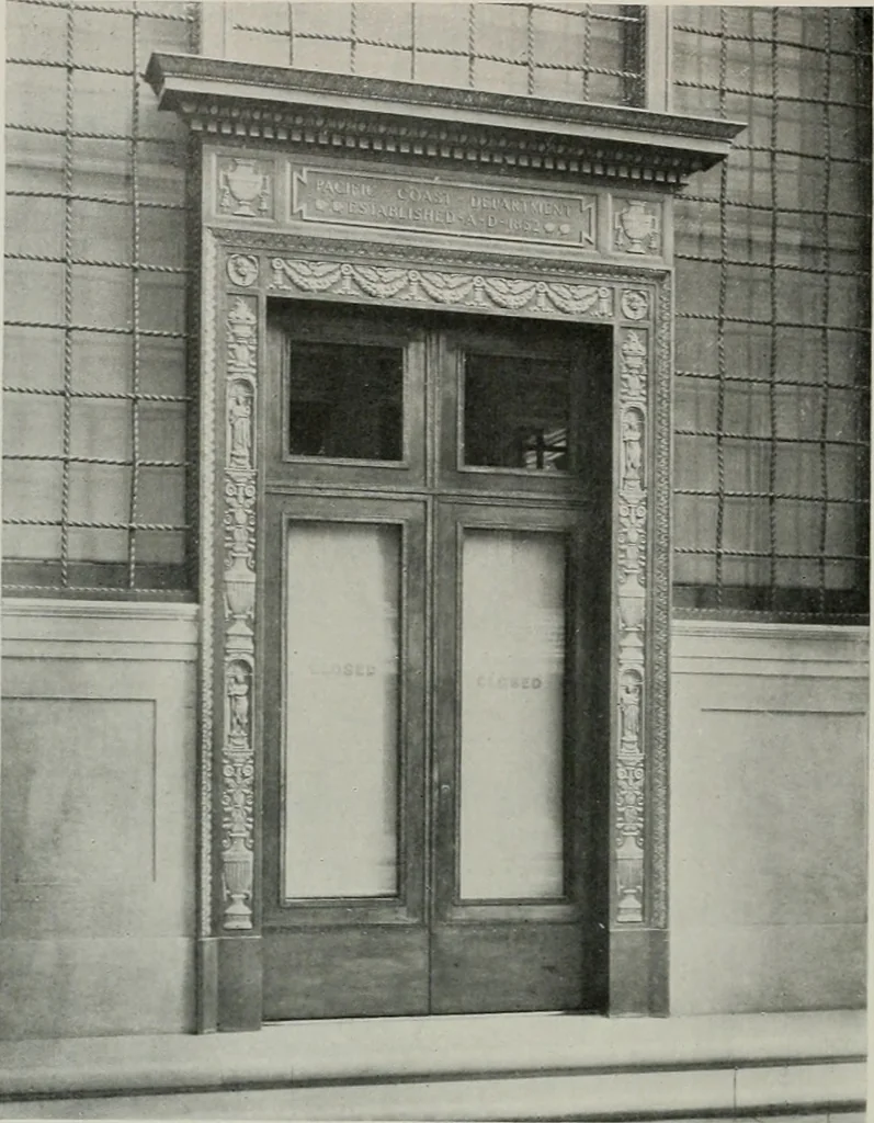 An illustration from The Architect & engineer of California and the Pacific Coast, 1905, leaf 439