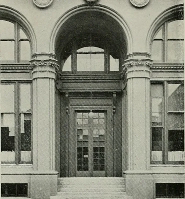 An illustration from The Architect & engineer of California and the Pacific Coast, 1905, leaf 440
