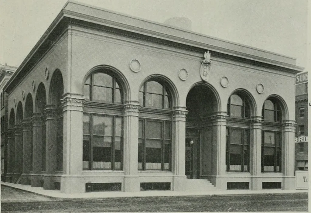 An illustration from The Architect & engineer of California and the Pacific Coast, 1905, leaf 440