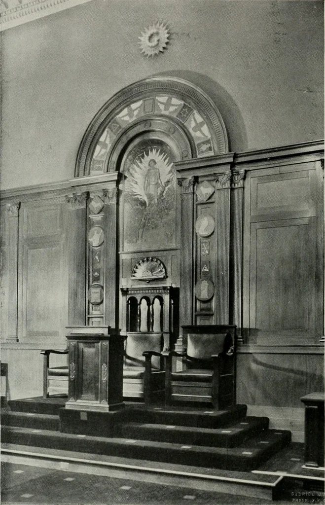 An illustration from The Architect & engineer of California and the Pacific Coast, 1905, leaf 447